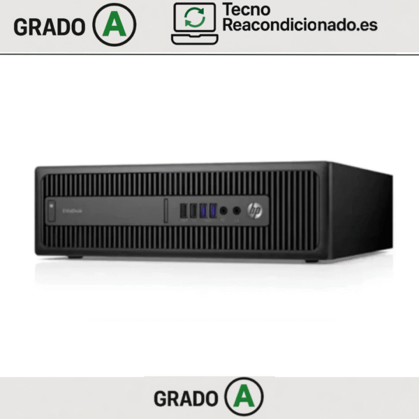 HP EliteDesk 800 G1 SFF reacondicionado Intel i5 8GB RAM 256GB SSD