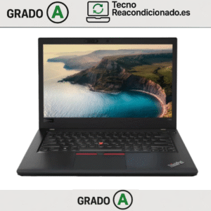 Ordenador portátil barato Lenovo ThinkPad T480 reacondicionado Grado A con Intel Core i5, 16GB RAM, 256GB SSD y pantalla 14 pulgadas Full HD