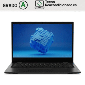 Ordenador portátil barato Lenovo 14w reacondicionado AMD A6, 4GB RAM, 128GB eMMC, 14” Full HD