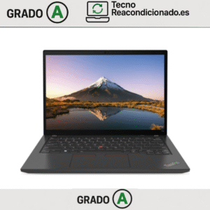 Ordenador portátil barato Lenovo ThinkPad T14 táctil reacondicionado Grado A con Intel Core i5, 16GB RAM, 256GB SSD y pantalla 14 pulgadas Full HD