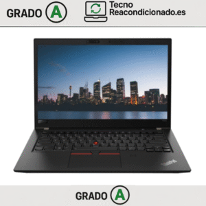 Ordenador portátil barato Lenovo ThinkPad T480s reacondicionado Grado A con Intel Core i5, 16GB RAM, 512GB SSD y pantalla 14 pulgadas Full HD