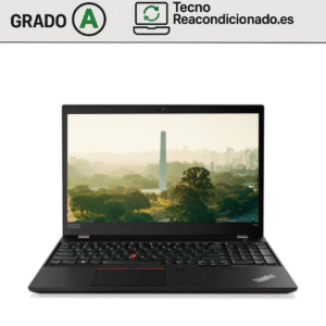 Ordenador portátil barato Lenovo ThinkPad T590 reacondicionado Grado A con Intel Core i7, 16GB RAM y SSD 512GB, pantalla 15.6 pulgadas